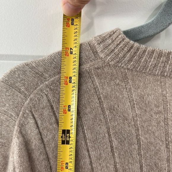 Club Room Charter Club 100% Cashmere Sweater Mens Sz L 2-Ply Ribbed Knit Preppy - Picture 6 of 8